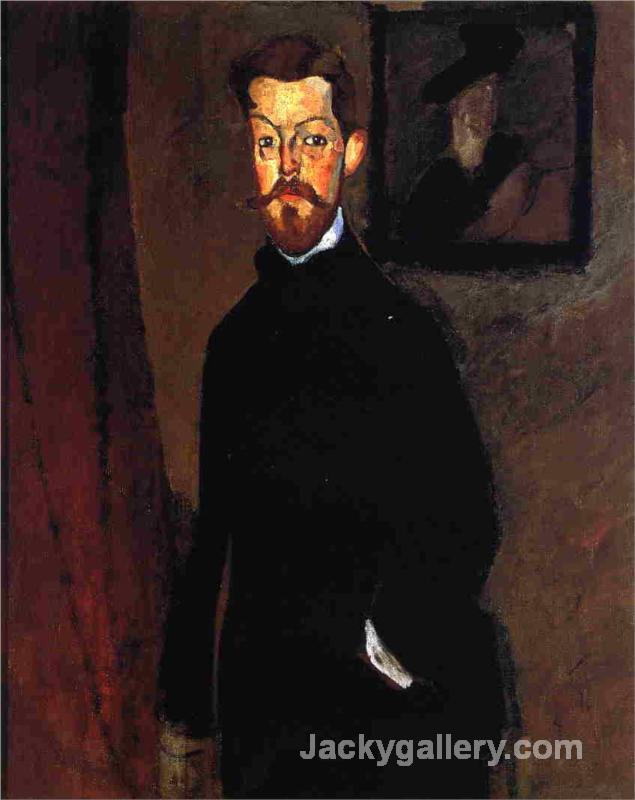Portrait of Dr. Paul Alexandre by Amedeo Modigliani paintings reproduction